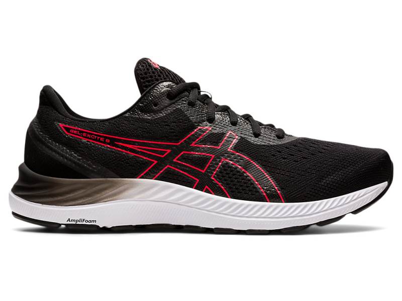 Sapatilhas Running Asics GEL-EXCITE 8 Extra Wide Homem Pretas, 7556A768.350